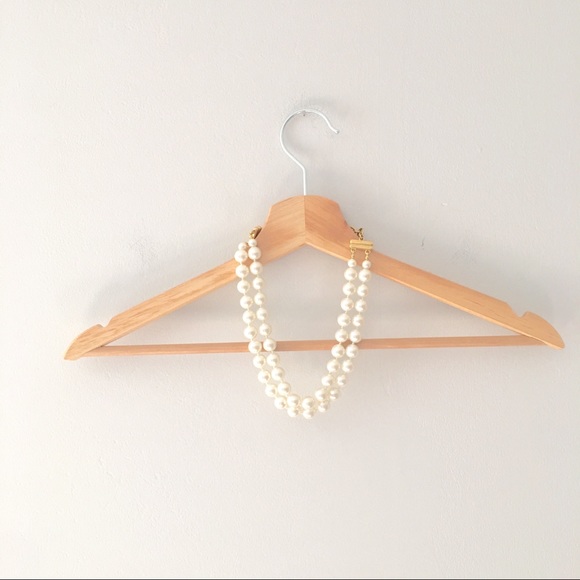 J. Crew Jewelry - Vintage Faux pearl double strand necklace/bracelet J. Crew Jewelry - Vintage Faux pearl double strand necklace/bracelet